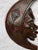 Wood Vintage African Tribal Carved Crescent Moon Man & Women Wall Sculptures - A Pair For Sale - Image 7 of 10
