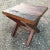 Reclaimed Teak Wood End Table From Antique Vessel For Sale - Image 13 of 13