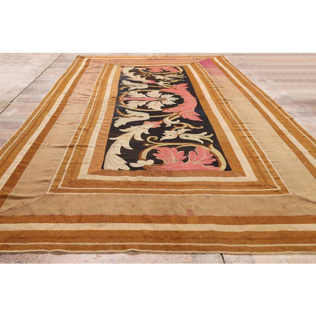 Late 19th Century French Aubusson Rug, 05'10 X 11'05 For Sale - Image 9 of 10