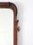 Wood Antique Art Nouveau Beveled Glass Wall Mirror For Sale - Image 7 of 17