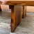 Wood Organic Live-Edge Solid Wood Coffee Table in the Mira Nakashima Style. Circa 1980s. For Sale - Image 7 of 15
