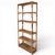 Mid 20th Century Pair Vintage Bamboo & Rattan Shelves For Sale - Image 5 of 6