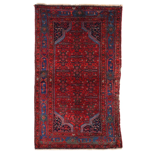 Textile Middle Eastern Malayer Rug For Sale - Image 7 of 7