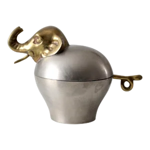 Vintage Elephant Trinket Box