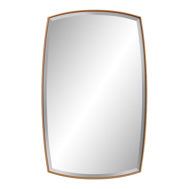 Radiant Mirror with Beveled Glass For Sale