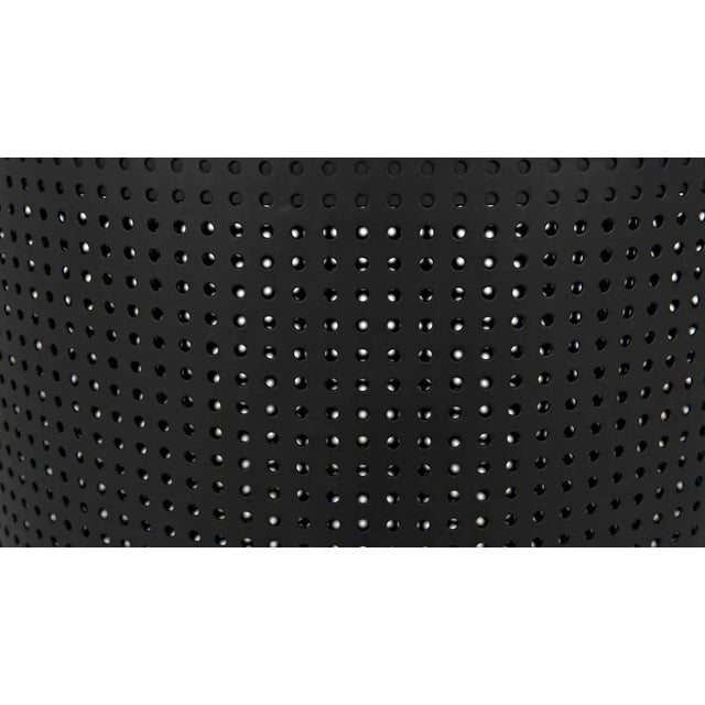 Noir Dixon Side Table, Large, Black Iron For Sale - Image 4 of 6