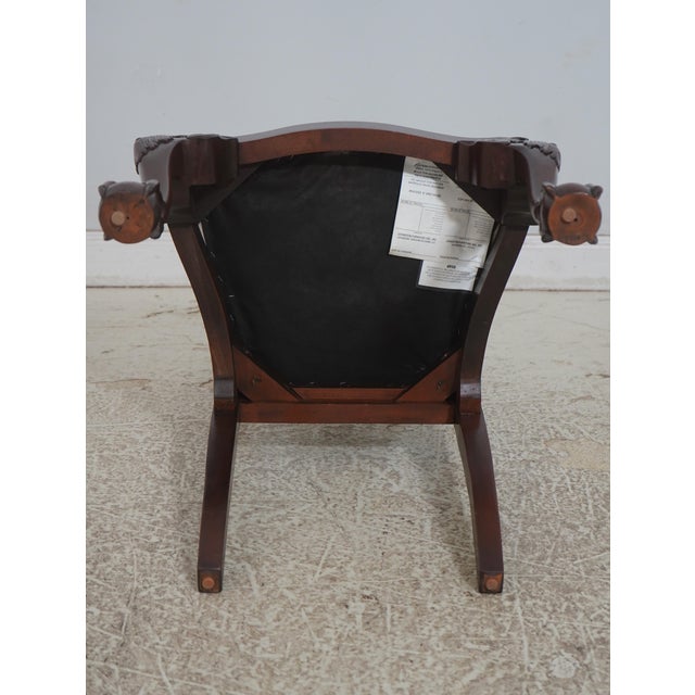 Set of 6 Lexington Mahogany Chippendale Style Dining Chairs For Sale - Image 17 of 18