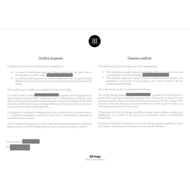 Alessia Constellation 1 Black Diamond/Gold Side Table from Eje-Design For Sale - Image 10 of 12