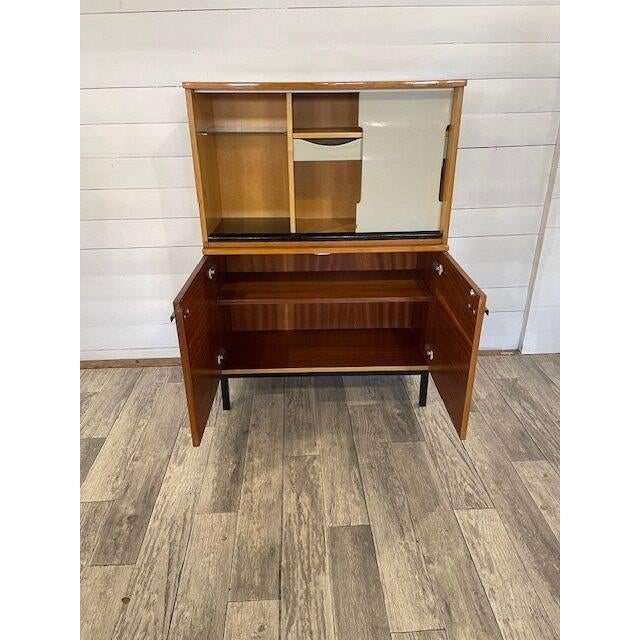 Vintage Model U-560 Closet with Sliding Doors and Drawers by Jiroutek, 1975 For Sale - Image 6 of 8