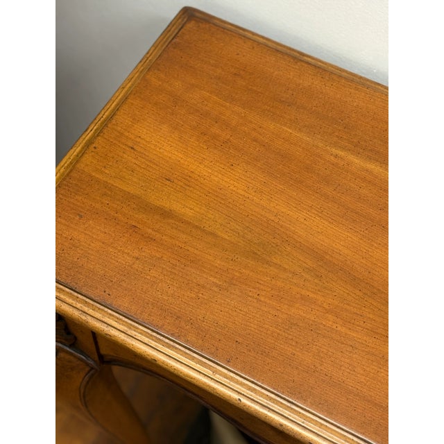1980s 1980s French Country Style Carved Console or Sofa Table For Sale - Image 5 of 5