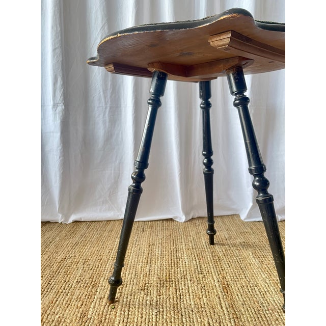 Napoleon III Style Tripod Pedestal Table, 1890s For Sale - Image 4 of 14