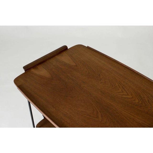 Teak Serving Cart from Glas & Trä For Sale - Image 4 of 9