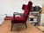 1940s Wingback Armchair Attributed to Eva & Nils Koppel for Slagelse Møbelværk, Denmark, Mohair For Sale - Image 18 of 18