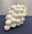 Modern Vintage Boho Chic Monumental White Laquered Grapes - Newly Painted For Sale - Image 3 of 10