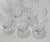 Glass Vintage Handcut Laurel & Holly Juice Glasses- Set of Six For Sale - Image 7 of 11