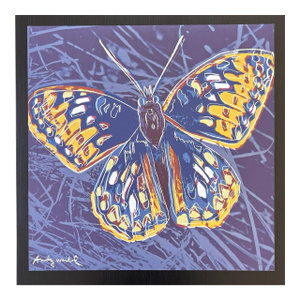 1986 Carnegie Museum of Art After Andy Warhol "Butterfly" Lithograph