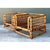 Vintage Wrapped Rattan Lounge Chairs - A Pair For Sale - Image 12 of 12