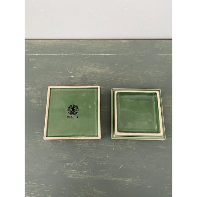 Figurative Late 20th Century 'Bordallo Pinheiro Grasshopper Box For Sale - Image 3 of 5