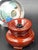 Mid 20th Century Vintage Chinese Reverse-Painted Globe With Rotating Stand For Sale - Image 5 of 18