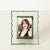 Large Nile Green Chiseled Crystal and Brass Photo Frame from Fontana Arte, Italy, 1940s For Sale - Image 10 of 15