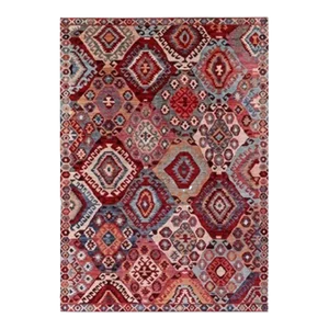 Hand Knotted Turkman Design Rug. 9'10" X 13'11"
