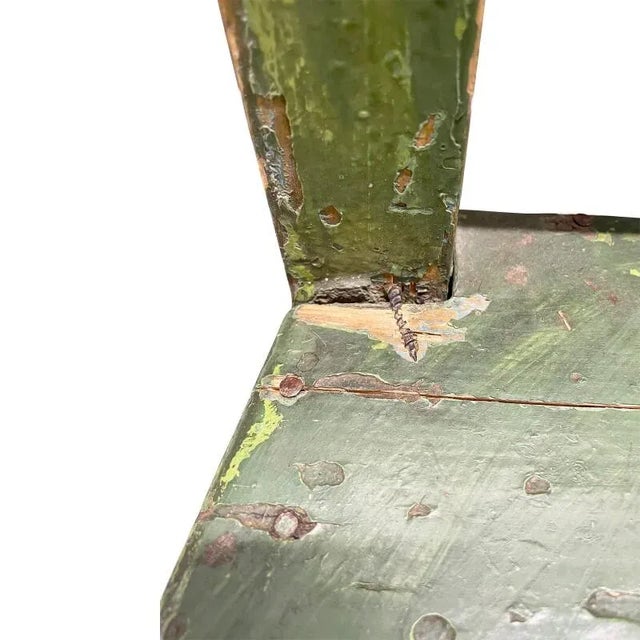 Antique French Pine Side Chairs- A Set of 4 For Sale - Image 12 of 13