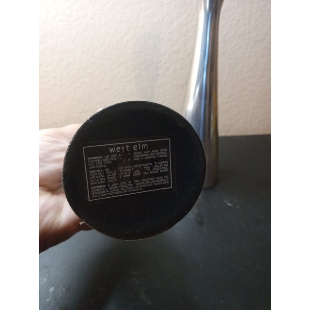 Pair of 1990s Graduated West Elm Sculptural Candle Holders For Sale - Image 4 of 6