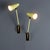 Vintage Wall Lamps in Lacquered Metal from Stilnovo, 1950s, Set of 2 For Sale - Image 11 of 11