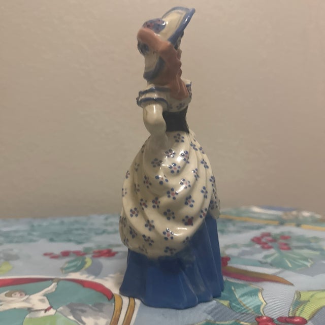 Blue Mid-Century Ceramic Arts Studio "Miss Lucindy" Porcelain Figurine For Sale - Image 8 of 12