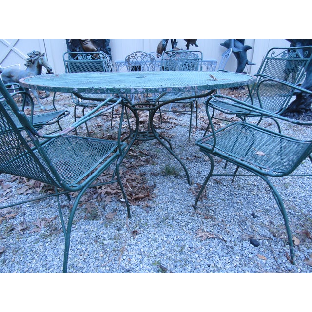 Vintage Outdoor Dining Set Chairish