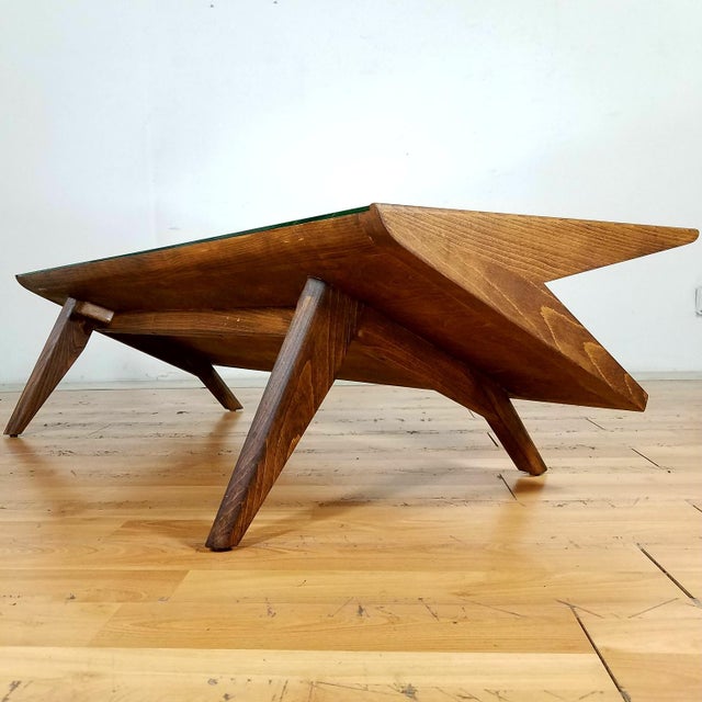 Brown & Saltman Mid-Century Z Coffee Table | Chairish