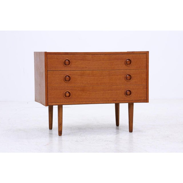 Mid-Century Teak Chest of Drawers For Sale - Image 13 of 13
