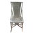 1910-20 Heywood Wakefield White Wicker Chair With Cane Seat, Attributed For Sale