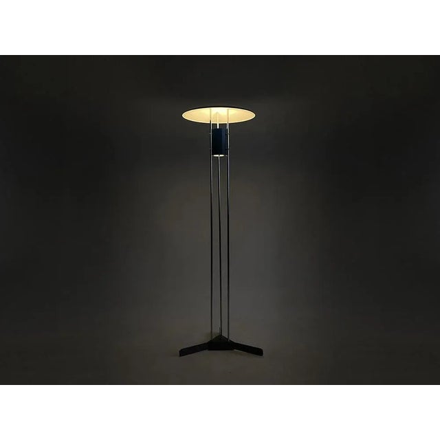Blue Functionalist Floor Lamp, 1970s For Sale - Image 8 of 10