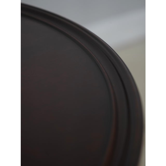 1980s Pair Kittinger Wa-1010 Colonial Williamsburg Pedestal Tables For Sale - Image 10 of 14