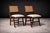 Set of 2 Chairs in Caviuna wood & Leather, Forma, 1950s - Lot 176 For Sale - Image 9 of 12