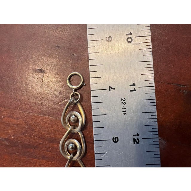 Mid 20th Century Vintage Gold Fill Chain Link Bracelet For Sale - Image 5 of 5