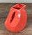 Vintage Fiesta Ware Disc Pitcher in Red Persimmon Glaze by Homer Laughlin For Sale - Image 4 of 7