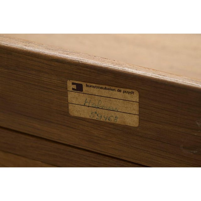 Cabinet with Drawer in Oak from Kunstmeubelen De Puydt, Belgium, 1960s For Sale - Image 10 of 11