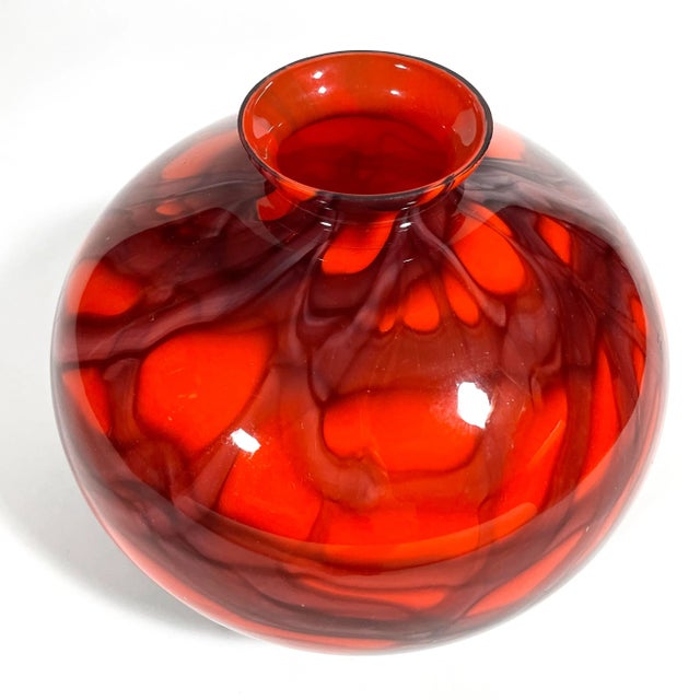 1920s 1920s Czech Bohemian Art Glass Vase, Kralik For Sale - Image 5 of 8