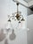 Three-Light Liberty Style Pendant Light in Opal Glass, 1960 For Sale - Image 12 of 18