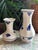 Rustic European Vintage Pair of Petite Delft Vases For Sale - Image 3 of 5
