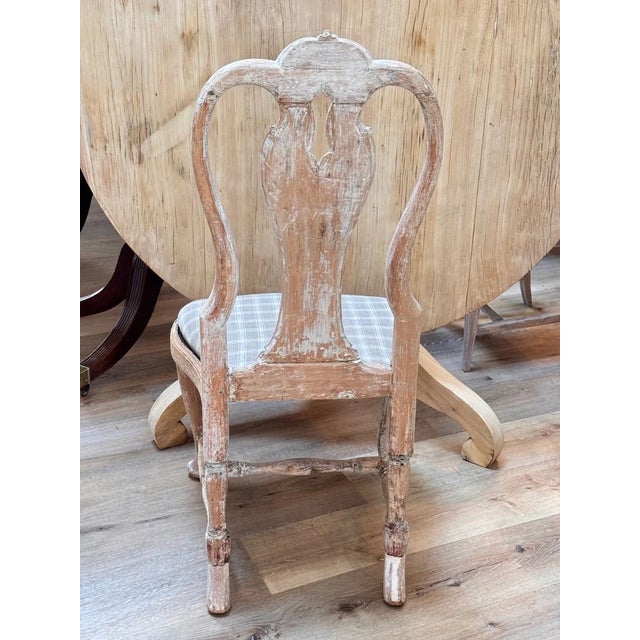 Set of Six 18th Century Gustavian Dining Chairs For Sale - Image 11 of 11