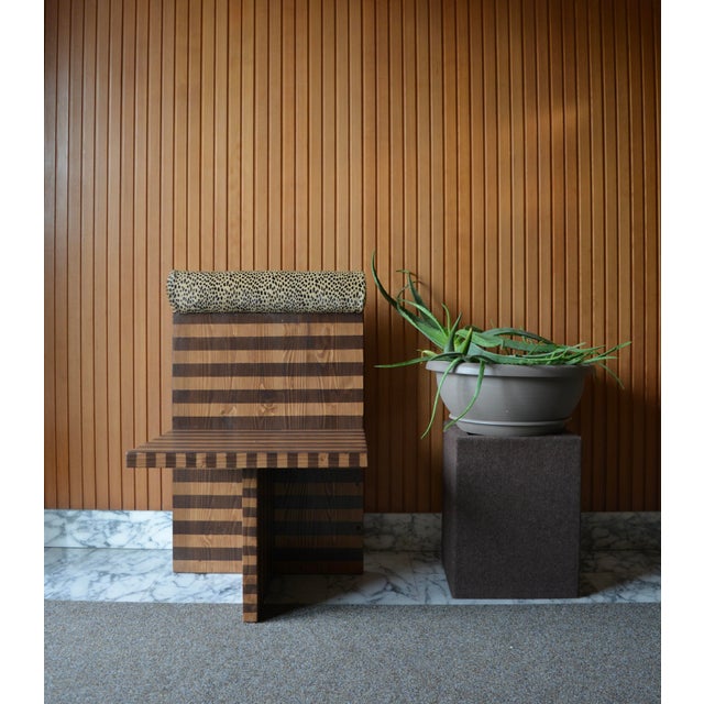 Wood Ettore Armchair by Studio Greca For Sale - Image 7 of 17