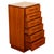Wood Mid Century Modern Danish G Plan Teak Tall Dresser Chest Six Drawers Fresco 1966 For Sale - Image 7 of 13