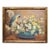 Montague Hall –Exotic Parrots and Floral Still Life – Early 20th Century Oil Painting For Sale