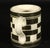 English Creamware Checkerboard Child's Mug, Circa 1820–1850 For Sale - Image 4 of 8