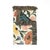This English Country-style wildflower woven throw blanket features rust and blush blossoms, golden yellow daisies, and...