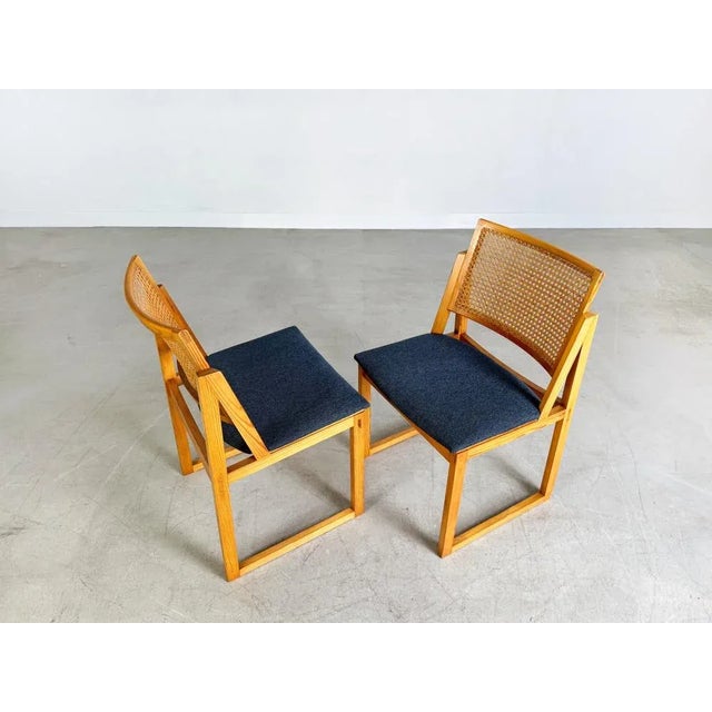 Wood Set of Chairs by Kai Lyngfeldt Larsen for Søborg Møbelfabrik For Sale - Image 7 of 11