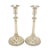 Pair of English Georgian Cast Paktong Candlesticks, C. 1780 For Sale - Image 4 of 9